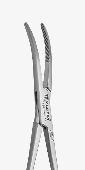 prijemalka kelly 140 mm ukrivljena